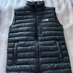 The North Face Men's Dark Green Puffer Vest